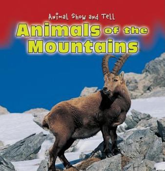 Library Binding Animals of the Mountains Book