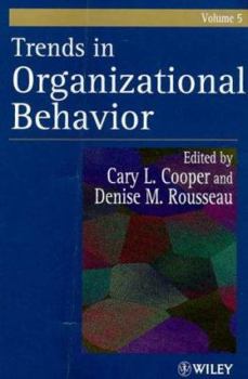 Paperback Trends in Organizational Behavior, Volume 5 Book
