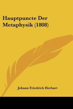 Paperback Hauptpuncte Der Metaphysik (1808) [German] Book