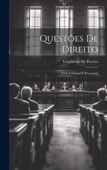 Hardcover Questões De Direito: Civil, Criminal E Processual [Spanish] Book