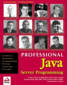 Paperback Professional Java Server Prog Ramming Book