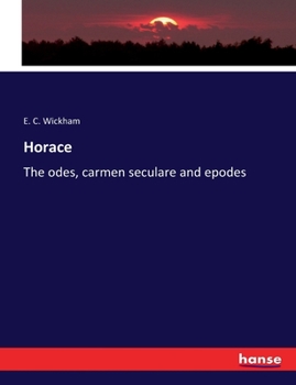 Paperback Horace: The odes, carmen seculare and epodes Book