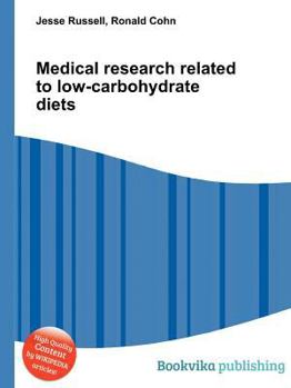 Paperback Medical Research Related to Low-Carbohydrate Diets Book