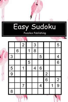 Easy Sudoku: Sudoku Puzzle Game For Beginers With seamless flamingo pattern cover