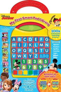 Misc. Disney Junior: My First Smart Pad Library Electronic Activity Pad and 8-Book Library [With Battery] Book