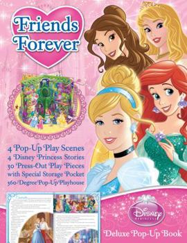 Hardcover Friends Forever Disney Princess Deluxe Pop-up Book