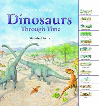 Library Binding Dinosaurs Through Time Book