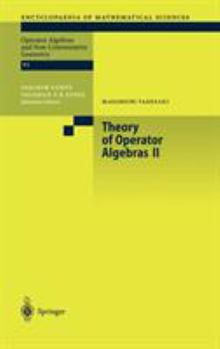 Hardcover Theory of Operator Algebras II Book