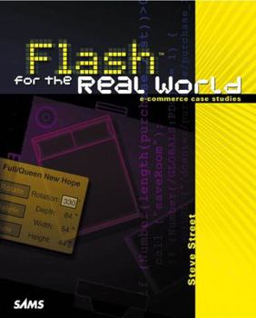 Paperback Flash for the Real World: E Commerce Case Studies [With CDROM] Book