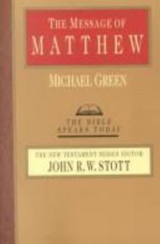 Paperback Tbst: The Message of Matthew Book