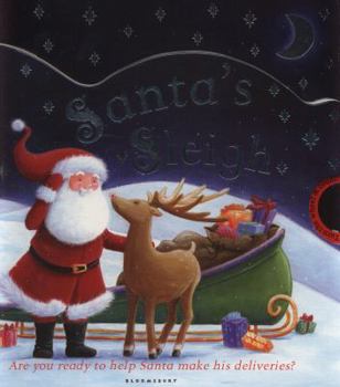 Hardcover Santa's Sleigh: A Fun Christmas Counting Book