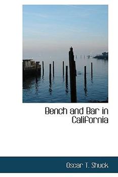 Paperback Bench and Bar in California Book