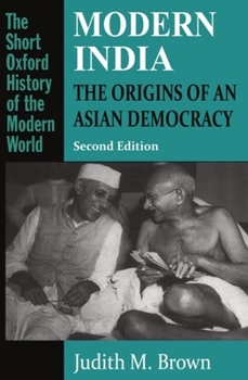Paperback Modern India: The Origins of an Asian Democracy Book