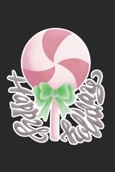 Paperback Christmas Candy Notebook: Graph Paper Journal 6x9 - 120 Pages Book