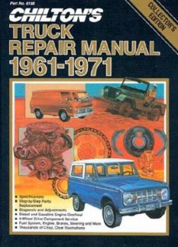 Hardcover Chilton's Truck Repair Manual 1961-71 Book