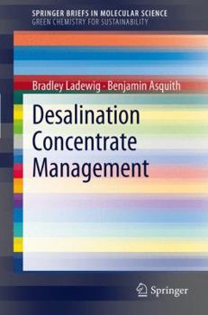 Paperback Desalination Concentrate Management Book