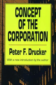 Hardcover Concept of the Corporation Book