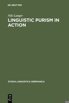 Hardcover Linguistic Purism in Action Book