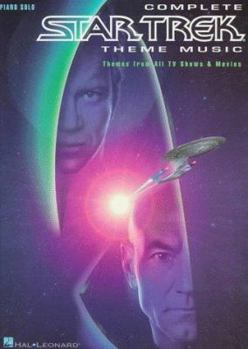 Paperback Complete Star Trek Theme Music: Piano Solo Book
