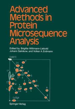 Paperback Advanced Methods in Protein Microsequence Analysis Book