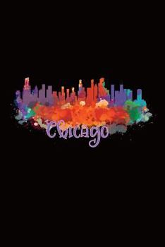 Paperback Chicago: 6 X 9 Notebook with 120 Lined Pages Book