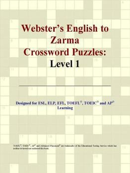 Webster's English to Zarma Crossword Puzzles: Level 1