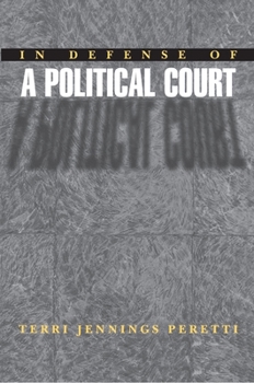 Hardcover In Defense of a Political Court Book
