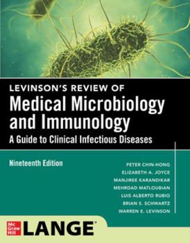 Hardcover Levinson's Microbiology and Immunology, Nineteenth Edition Book