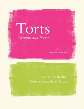 Paperback Torts: Doctrine and Process Book