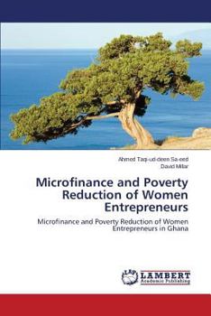 Paperback Microfinance and Poverty Reduction of Women Entrepreneurs Book