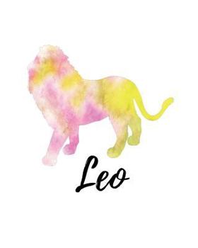 Leo: Leo Sketch Book Yellow Pink