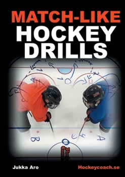 Paperback Match-like Hockey Drills Book