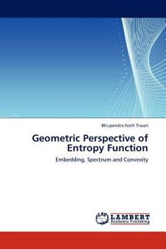 Paperback Geometric Perspective of Entropy Function Book