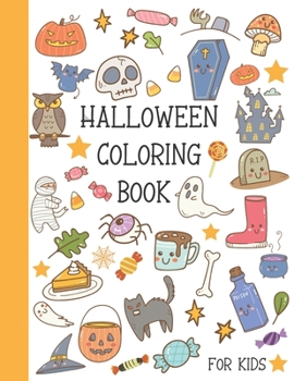 Halloween coloring book for kids: /gift idea/ ages 6-12 years