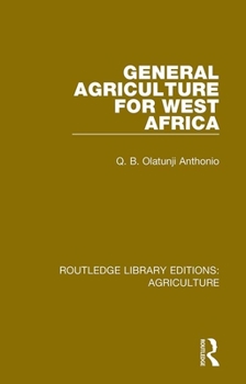 Paperback General Agriculture for West Africa Book