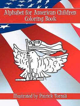 Paperback Alphabet for American Children Coloring Book