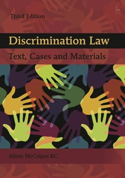 Paperback Discrimination Law: Text, Cases and Materials Book