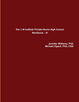 Paperback The J-M Institute Private/Home High School Workbook III Book