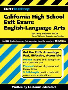 Paperback California High School Exit Exam: English-Language Arts Book