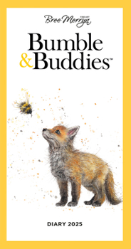 2025 Bree Merryn Bumble & Buddies Slim Diary Planner: Plastic Free Packaging