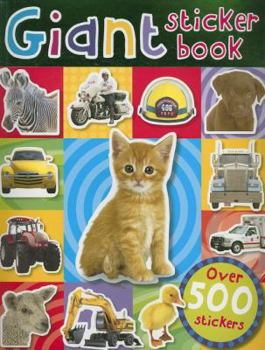 Paperback Giant Sticker Book