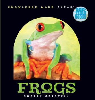 Spiral-bound See-Thru Frogs Book
