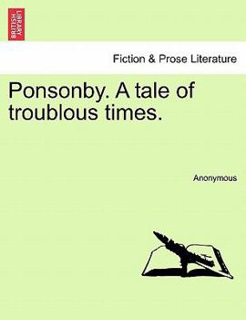 Paperback Ponsonby. A tale of troublous times. Book
