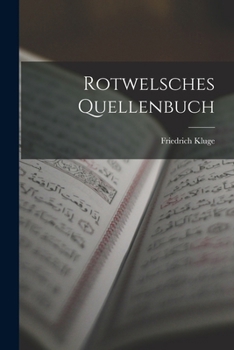 Paperback Rotwelsches Quellenbuch [German] Book