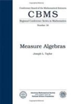 Paperback Measure Algebras Book