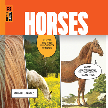 Library Binding Horses Book