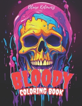 Paperback Bloody Halloween: Coloring book