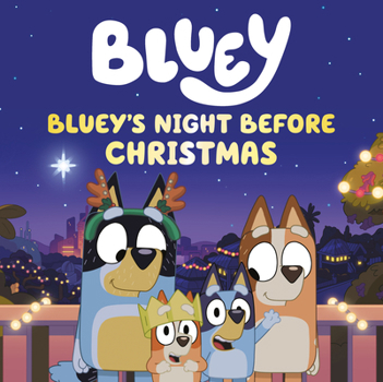 Hardcover Bluey's Night Before Christmas Book