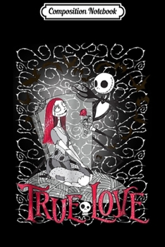 Paperback Composition Notebook: Disney Nightmare Before Christmas Together Journal/Notebook Blank Lined Ruled 6x9 100 Pages Book