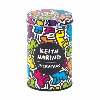 Hardcover Keith Haring Crayons Book